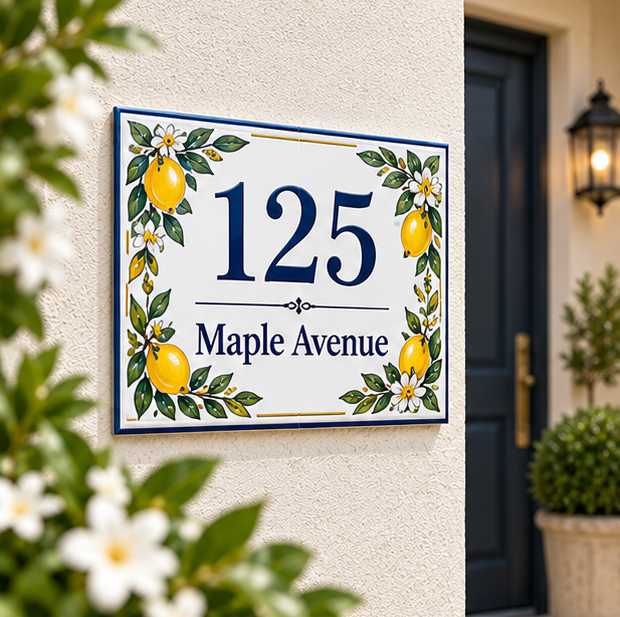 House Number Plaques