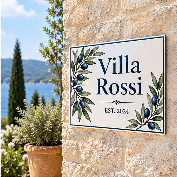 House & Villa Signs