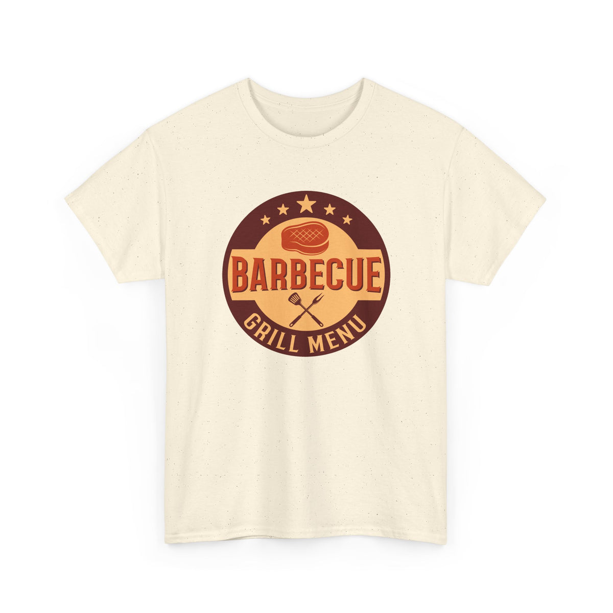 BBQ Grill Menu T-Shirt – Vintage Barbecue Cooking Graphic Tee