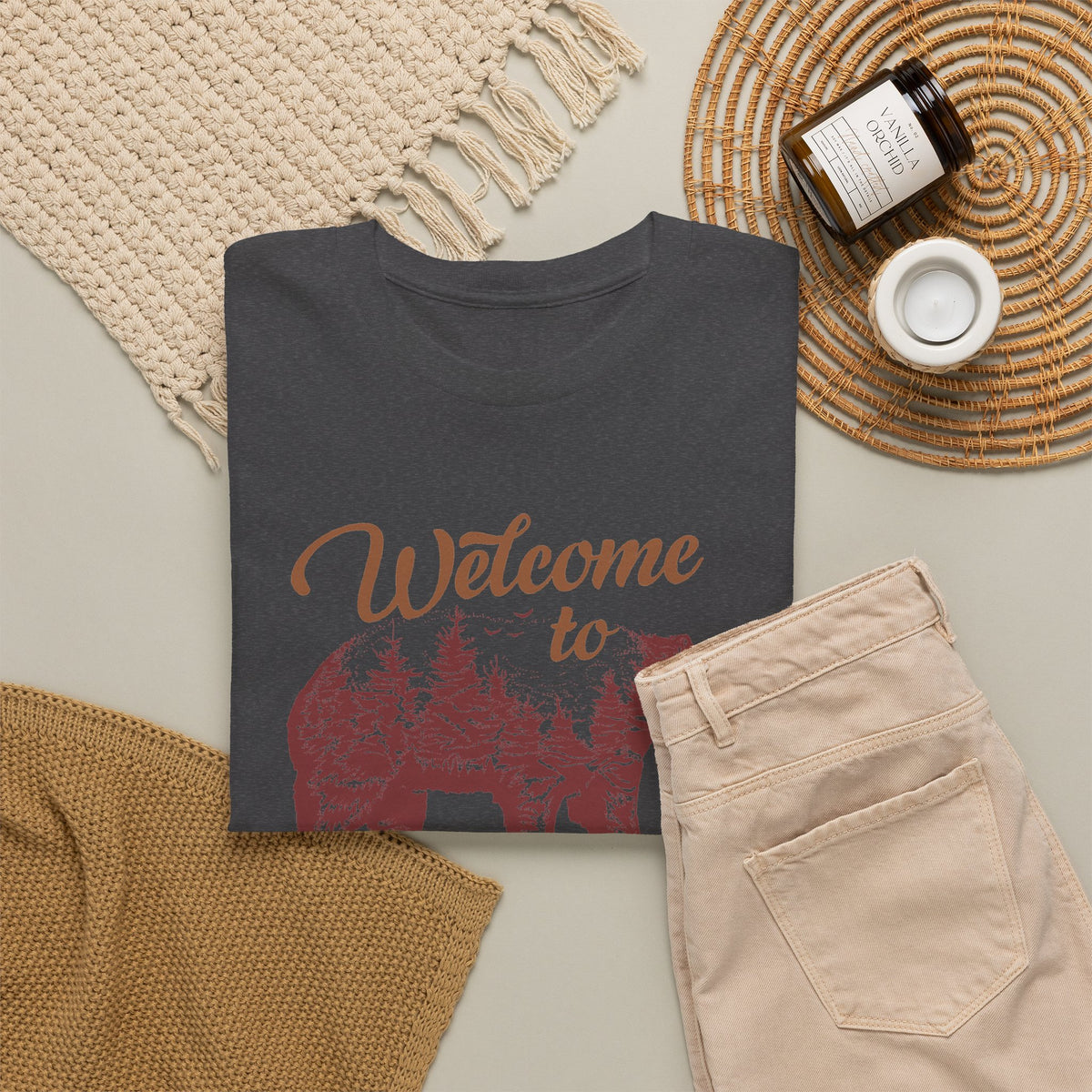 Welcome to California T-Shirt – Vintage California Bear Graphic Tee