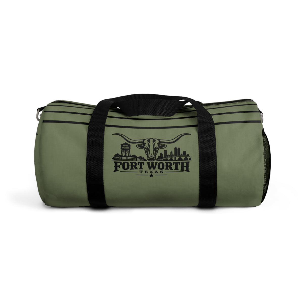 Fort Worth Texas Duffel Bag – Western Longhorn Design