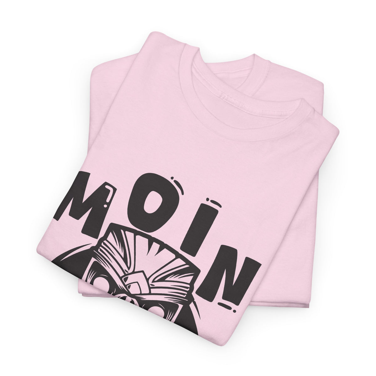 “MOIN” Tiki Mask T-Shirt – Tropical Streetwear Graphic Tee
