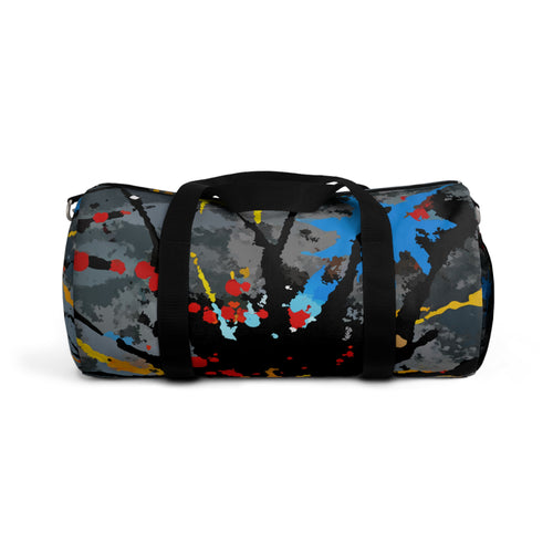 Abstract Paint Splatter Duffel Bag – Urban Art Design