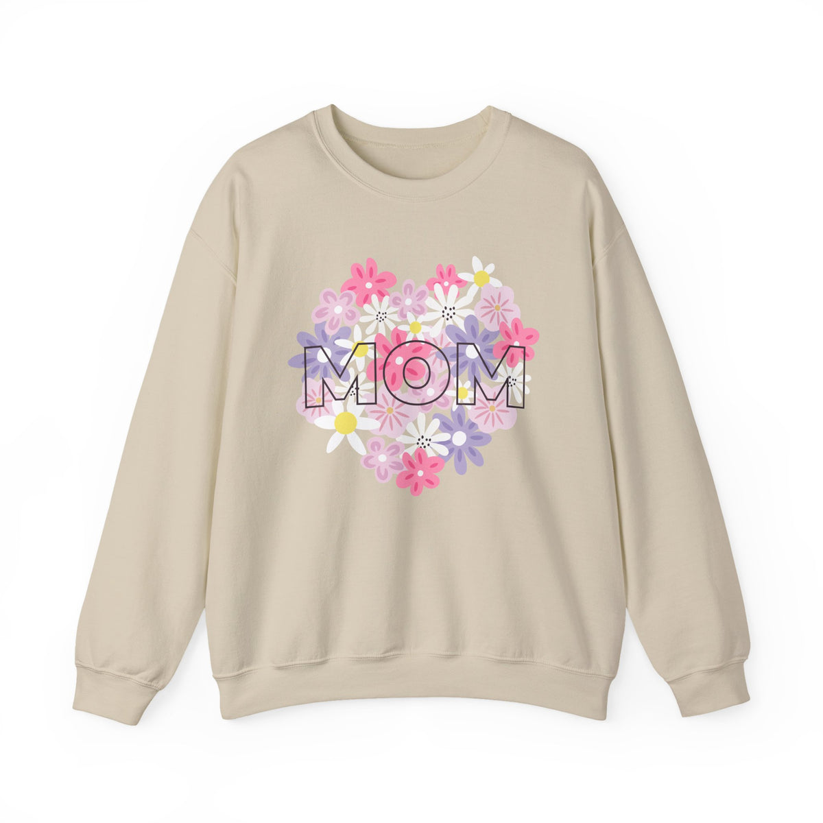 Floral MOM Sweatshirt Mother's Day