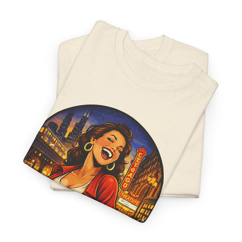 Chicago Skyline T-Shirt – Vintage Retro City Graphic Tee