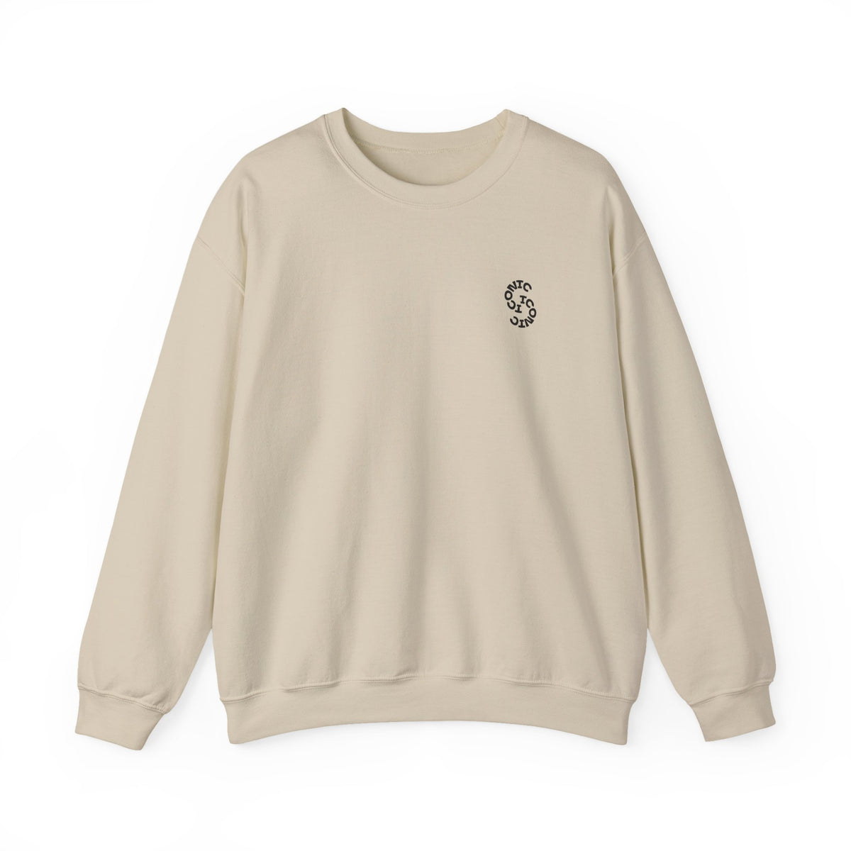 Minimalist Monogram 'Iconic' Crewneck Sweatshirt