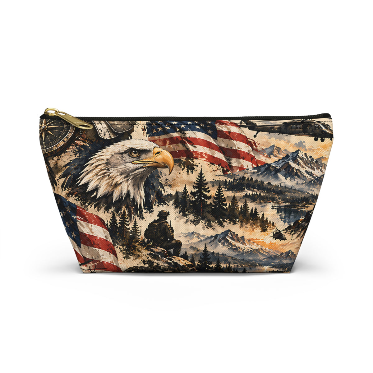 American Heritage Pouch – Eagle & USA Outdoor Print