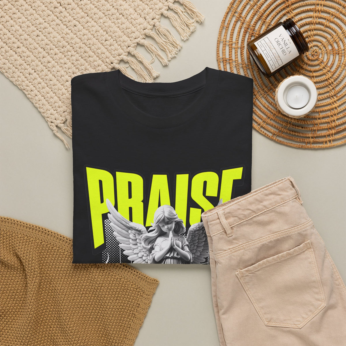 Angel T-Shirt – Faith-Inspired Streetwear Graphic Tee