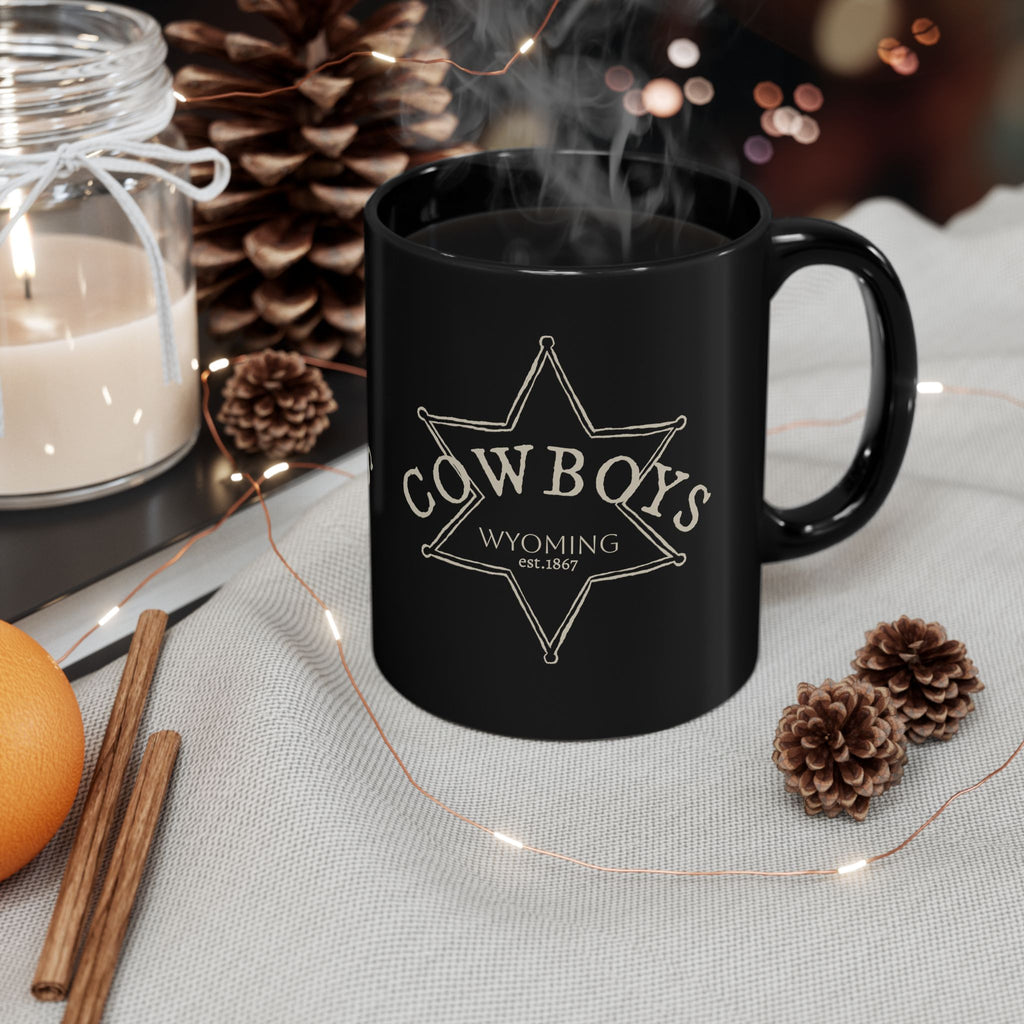 Cowboys Wyoming Mug Western Coffee Cup Vintage Ranch Country Gift for Him