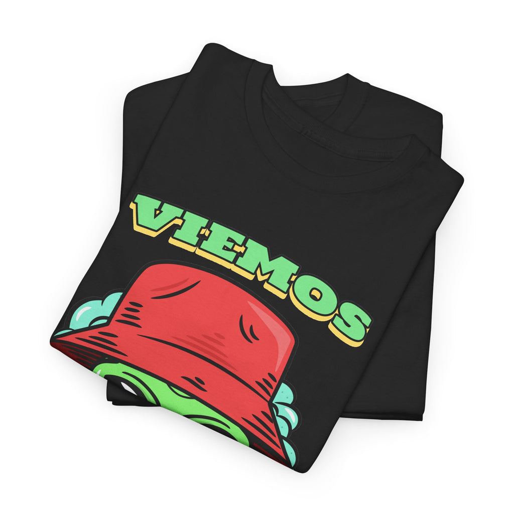 “We Come in Peace” Alien T-Shirt – Retro UFO Graphic Tee