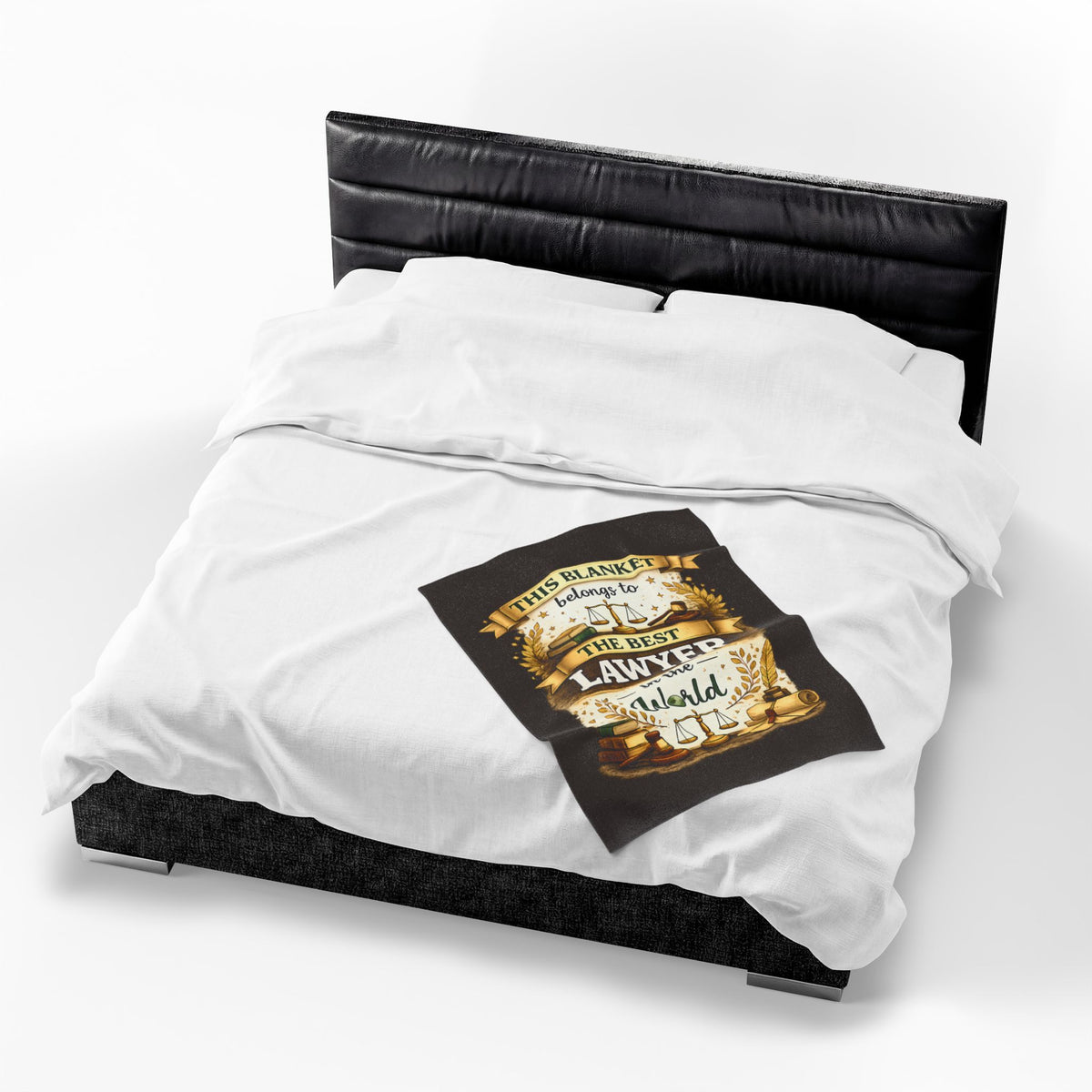 Best Lawyer Blanket Gift This Blanket Belongs to The Best Lawyer in the World  Funny Attorney Throw  Graduation Gift