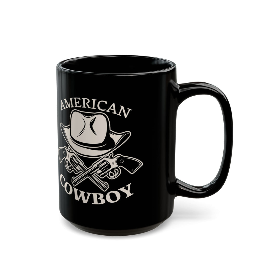 American Cowboy Mug Western Coffee Cup Patriotic Country Gift for Him