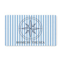 Home by the Sea Doormat – Nautical Compass Coastal Entryway Mat