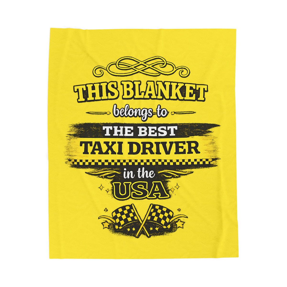Best Taxi Driver Blanket Gift for Taxi Driver  Funny Cab Driver Gift  USA Taxi Appreciation Throw