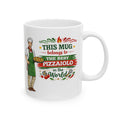Best Pizzaiolo Mug This Mug Belongs To The Best Pizza Maker in the World, Italian Chef Coffee Mug Gift