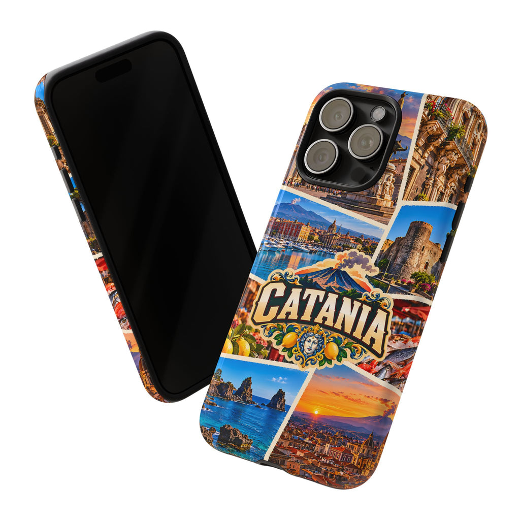 Catania Sicily Tough Phone Case – Italian Travel Collage