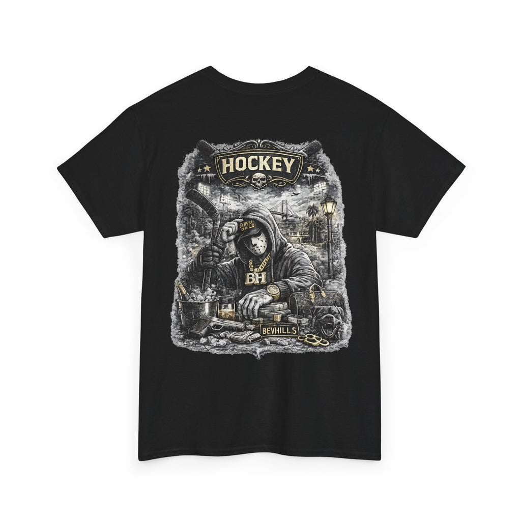Hockey Streetwear T-Shirt – Urban Oversized Graphic Tee