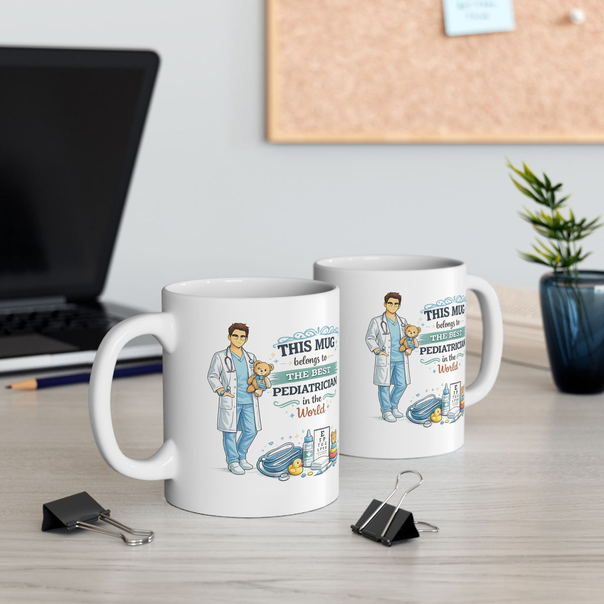 Best Pediatrician Mug This Mug Belongs To The Best Pediatrician in the World, Pediatric Doctor Gift
