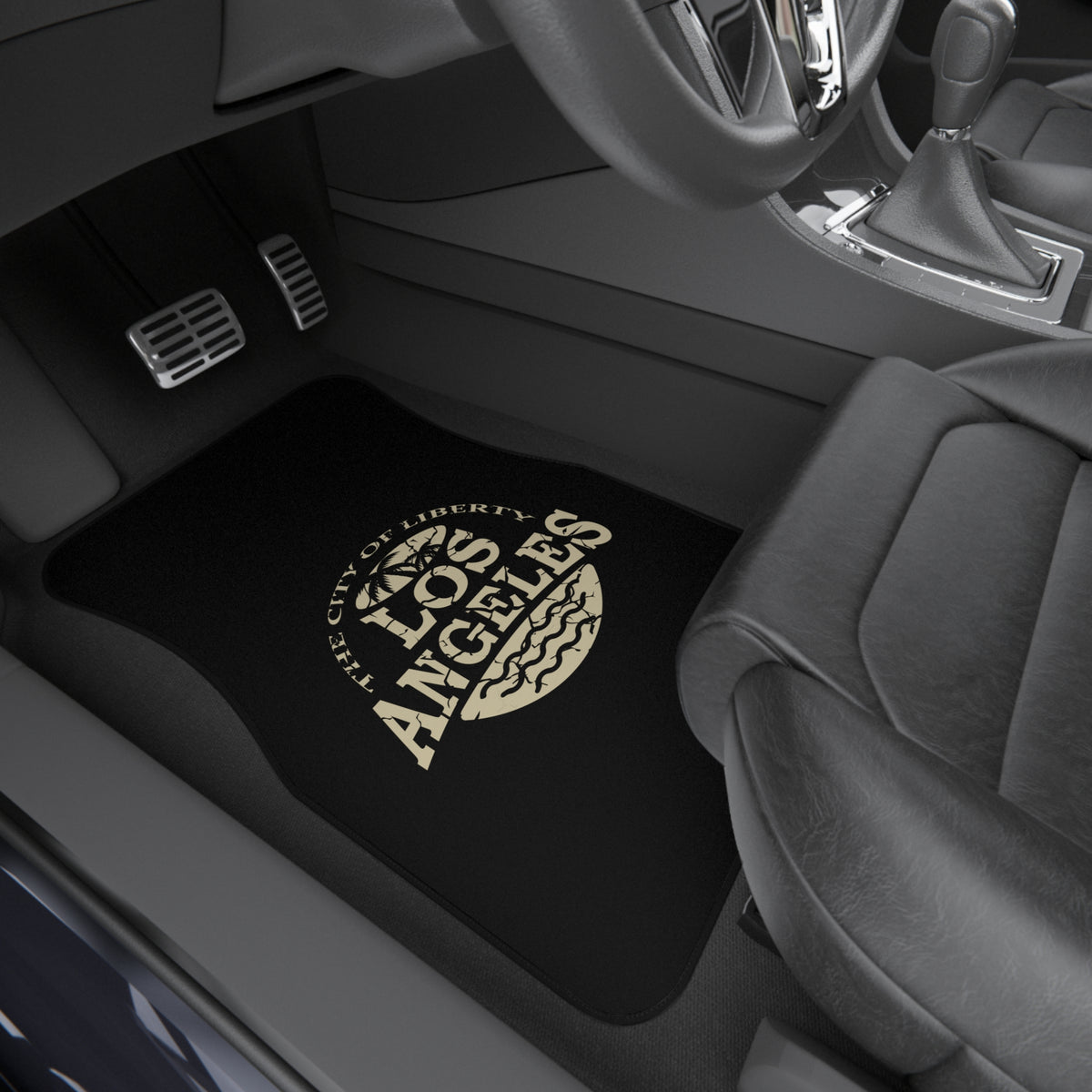 Los Angeles Car Floor Mats – California 4-Piece Set