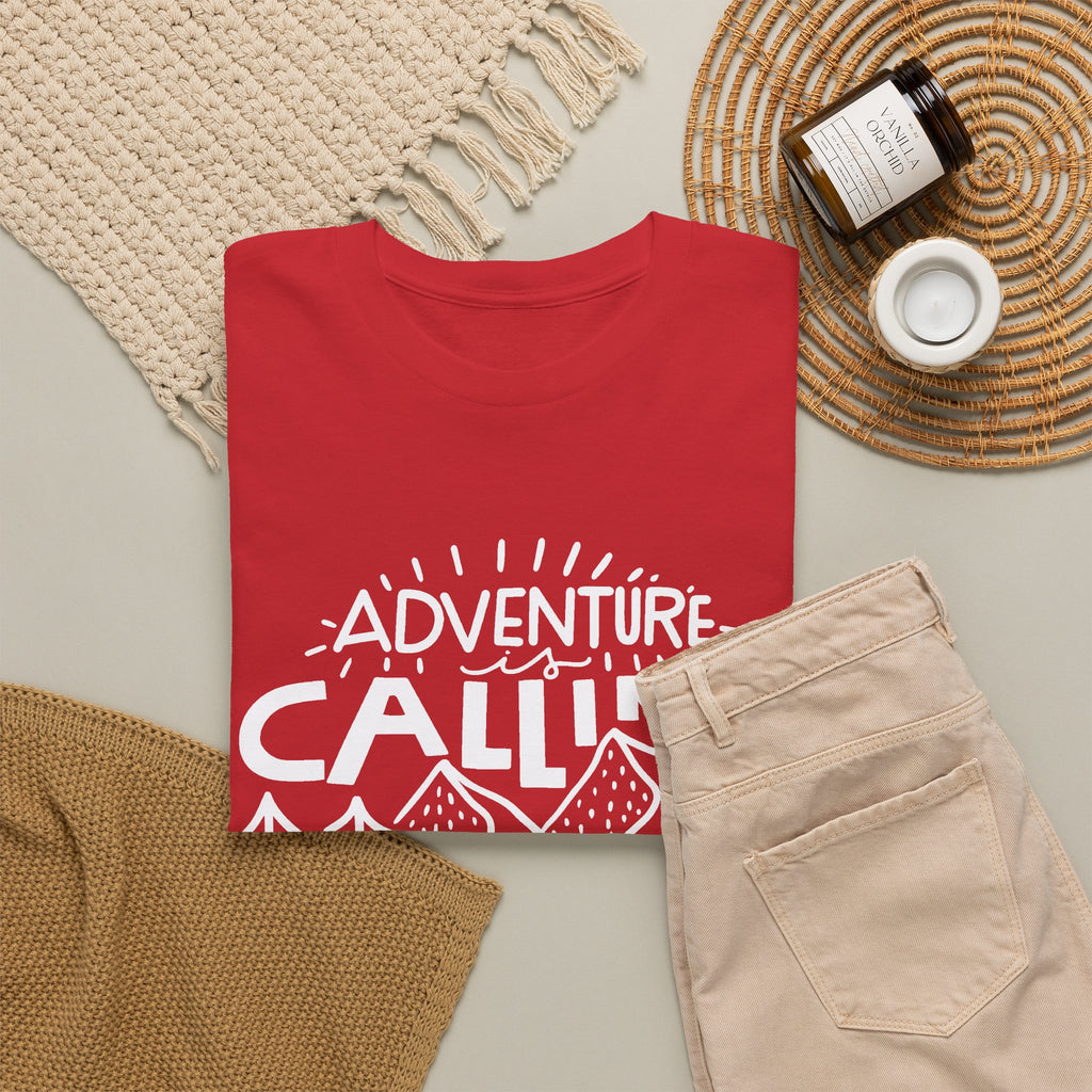 Adventure Is Calling T-Shirt – Outdoor Adventure Graphic Tee