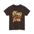 “Stay Wild and Free” T-Shirt – Boho Nature Graphic Tee