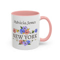Personalized New York Mug with Name – Floral NYC Gift