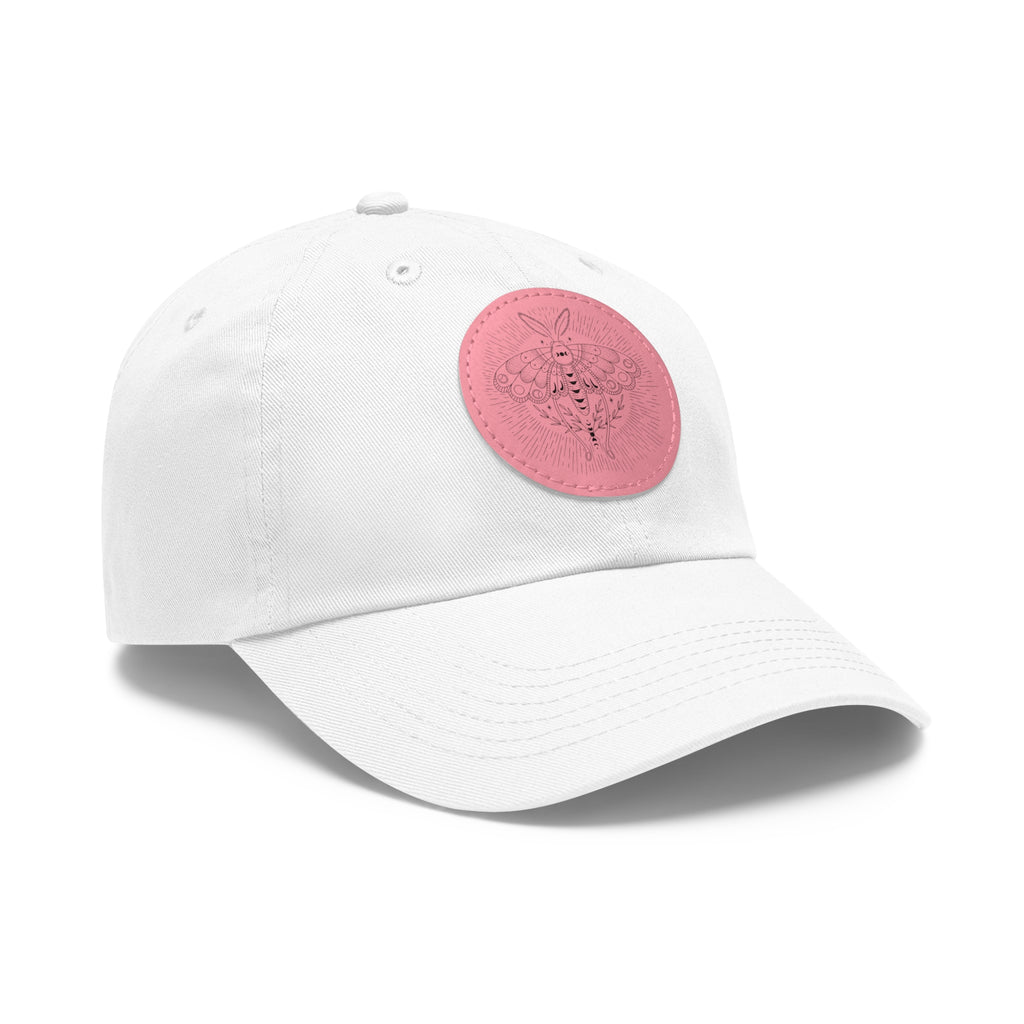 Bee Leather Patch Dad Hat – Cute Nature & Honey Bee Baseball Cap