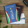 Personalized Italy Passport Cover with Name – RFID Blocking Travel Passport Holder
