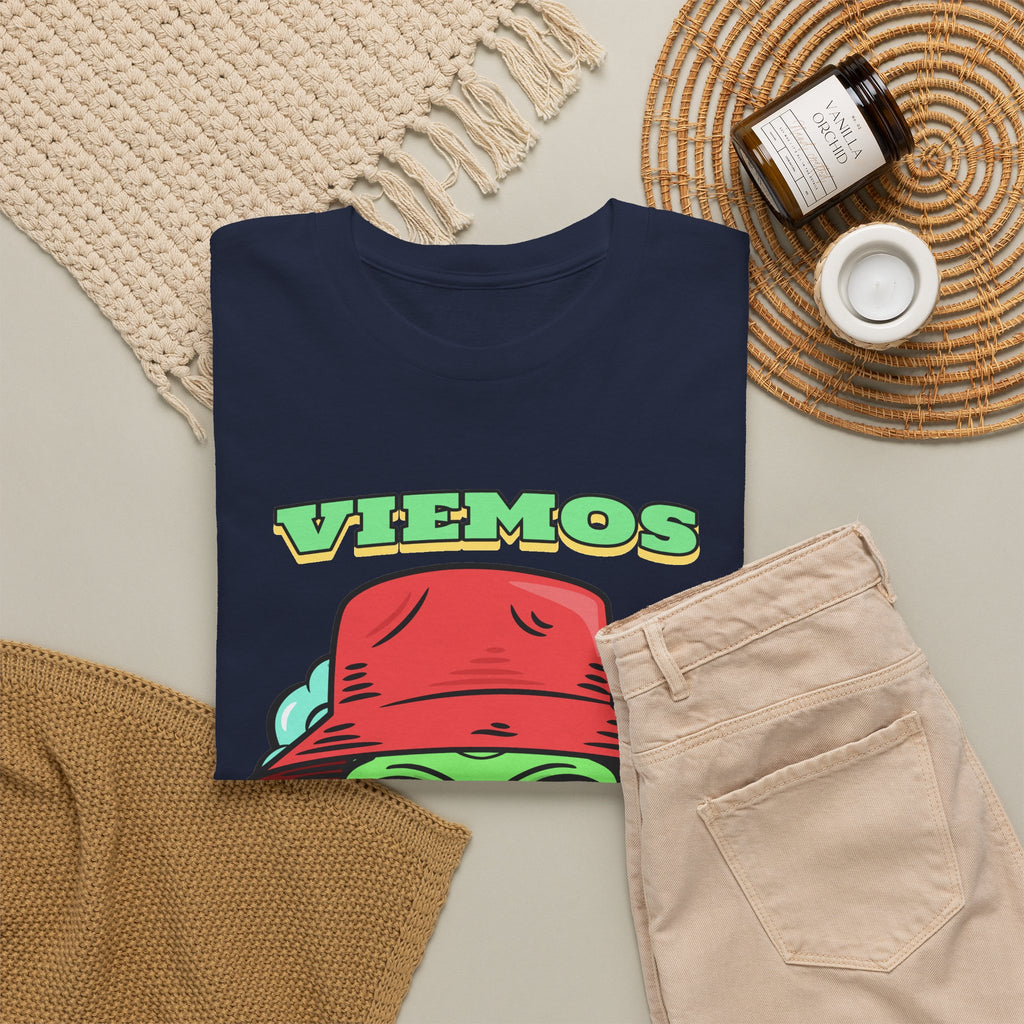 “We Come in Peace” Alien T-Shirt – Retro UFO Graphic Tee
