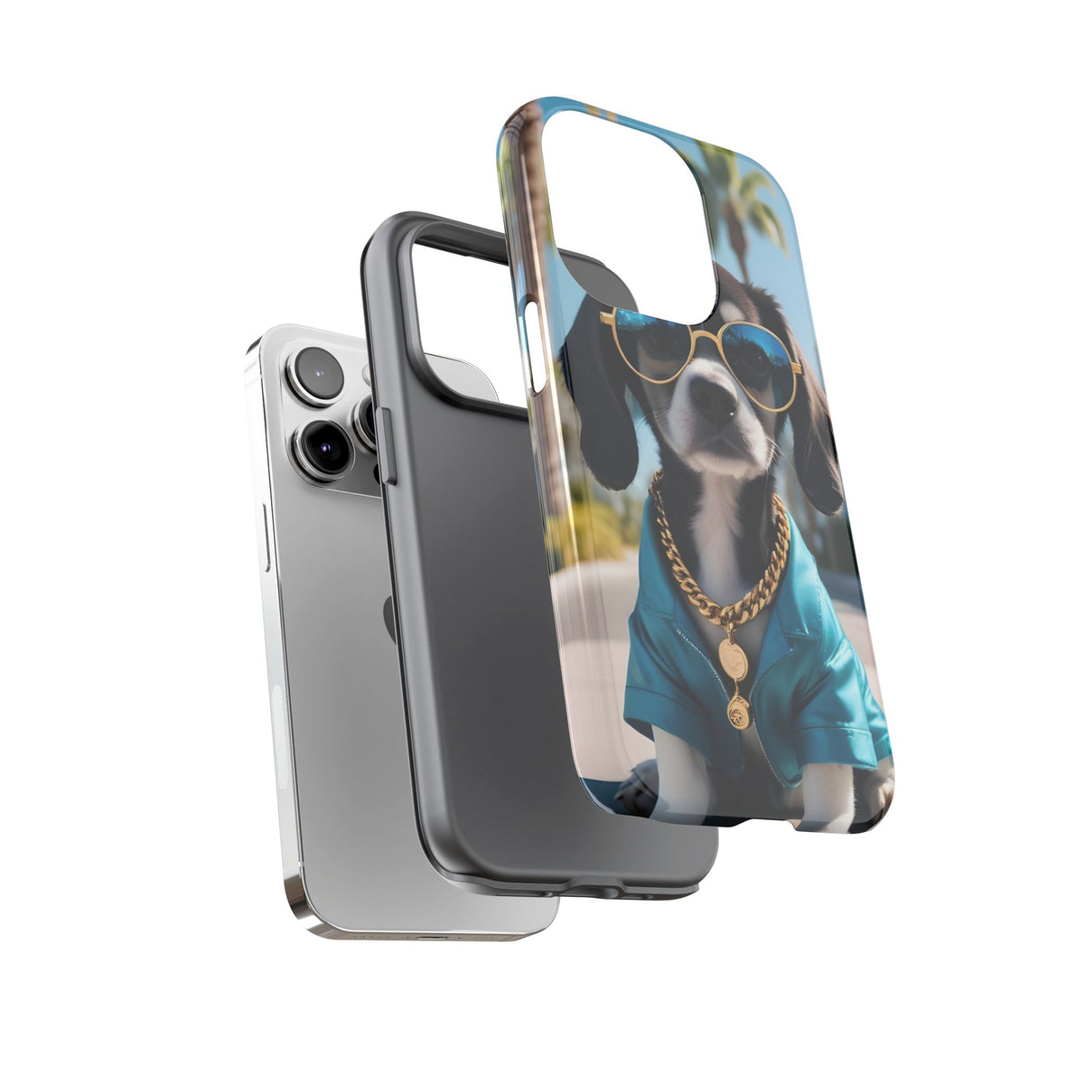 Cool Dog Phone Case – Sunglasses & Summer Style Tough Case