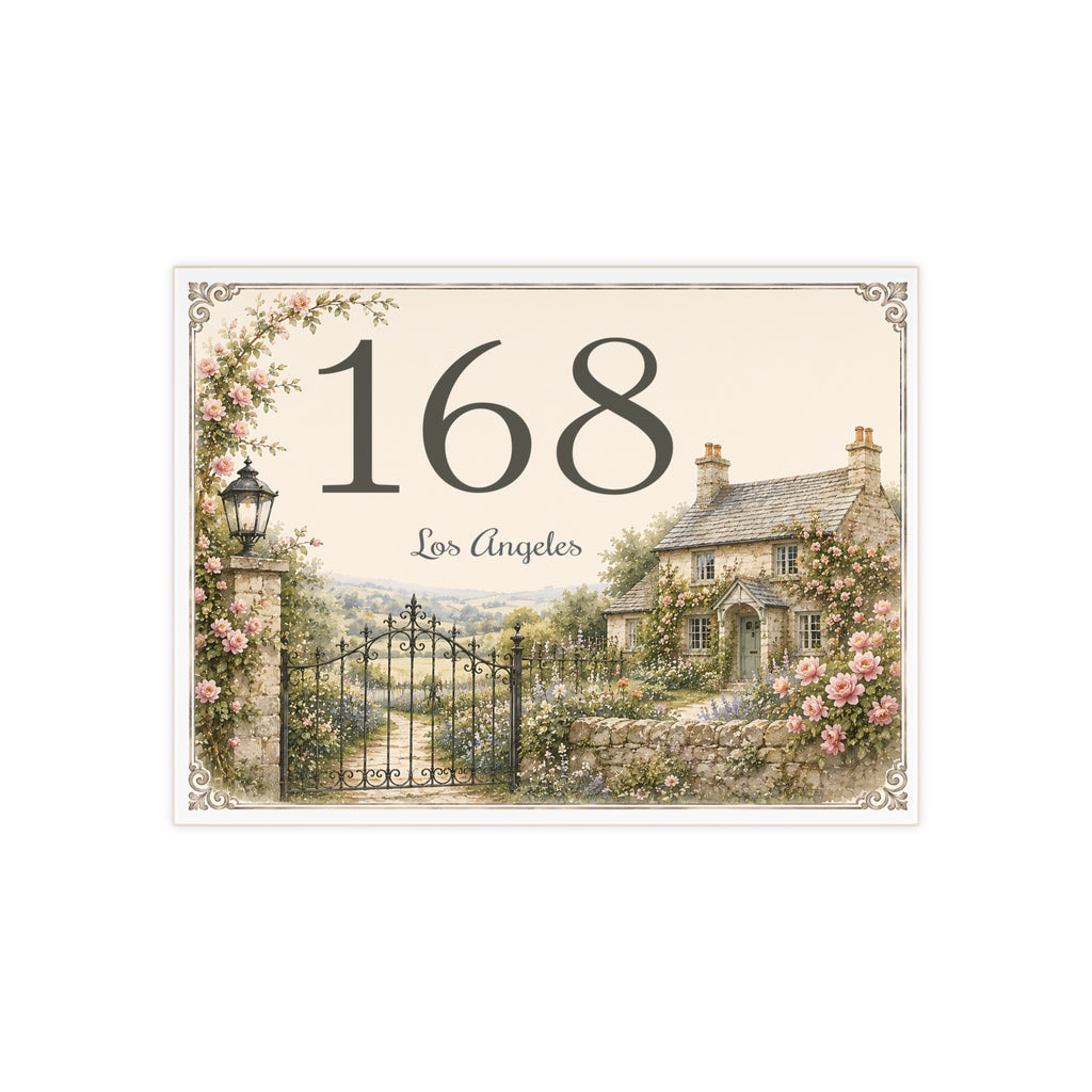 Custom House Number - Personalized House Number - S17