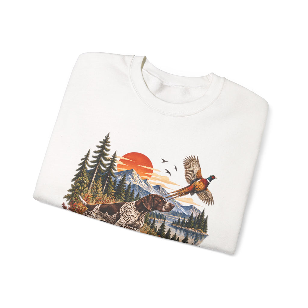 Hunting Dog & Pheasant Sweatshirt – Outdoor Hunter Design