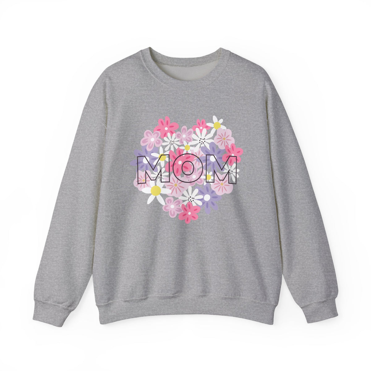 Floral MOM Sweatshirt Mother's Day