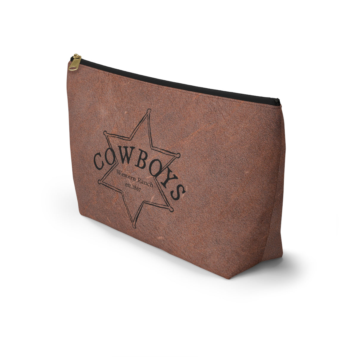 Cowboys Western Ranch Pouch – Rustic Leather Look