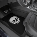 Heart Eyes Skull Car Floor Mats – Black 4-Piece Set