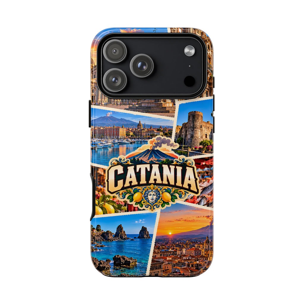 Catania Sicily Tough Phone Case – Italian Travel Collage
