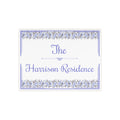 Personalized Family Name Ceramic Plaque – S25