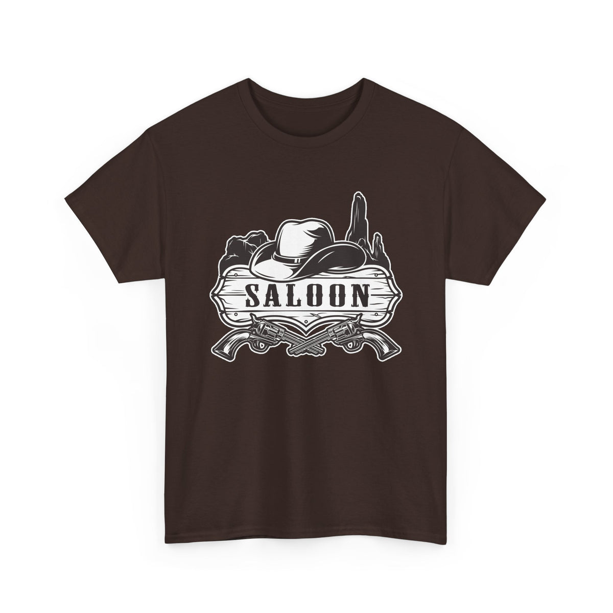 Vintage Western T-Shirt – Cowboy, Saloon & Desert Graphic Tee