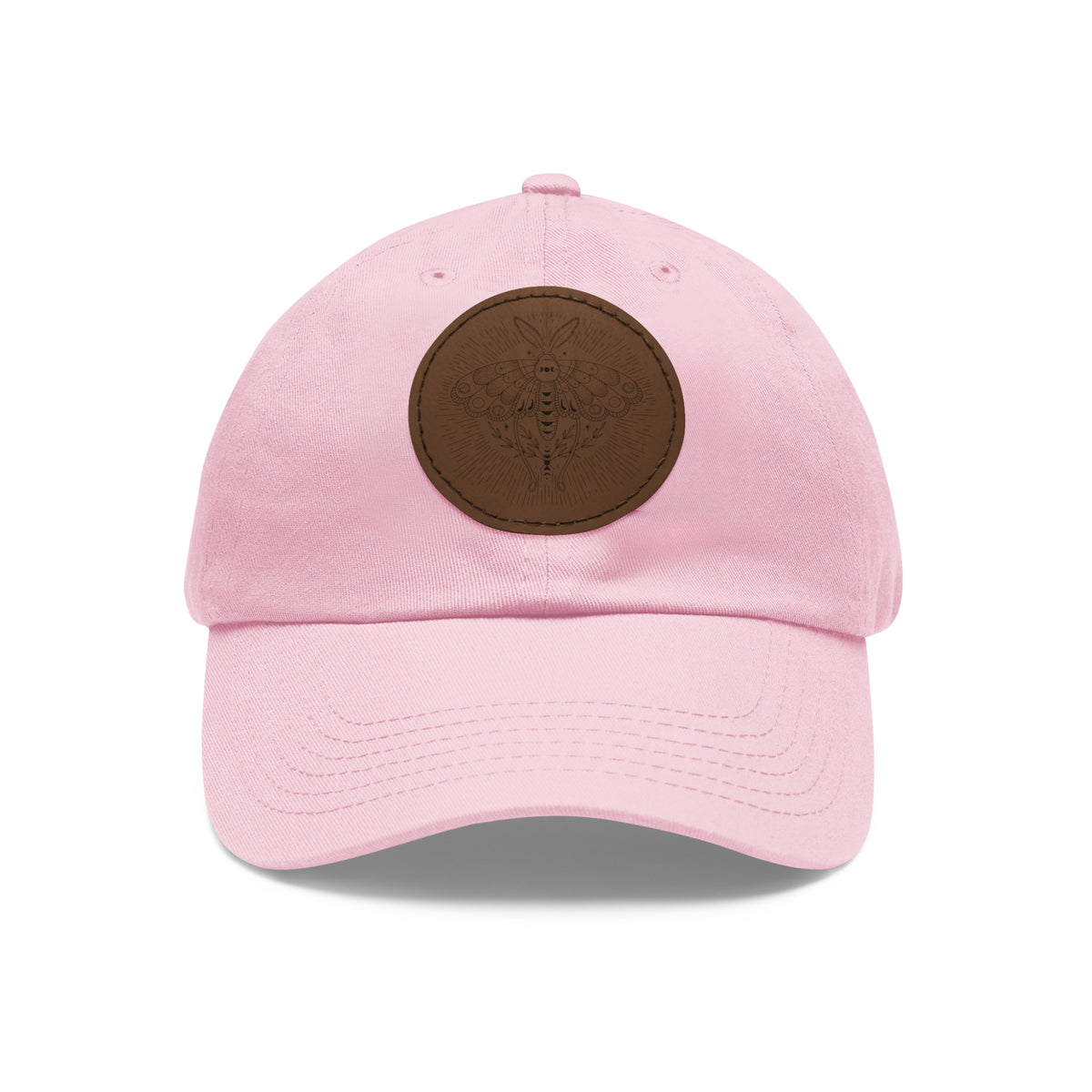 Bee Leather Patch Dad Hat – Cute Nature & Honey Bee Baseball Cap