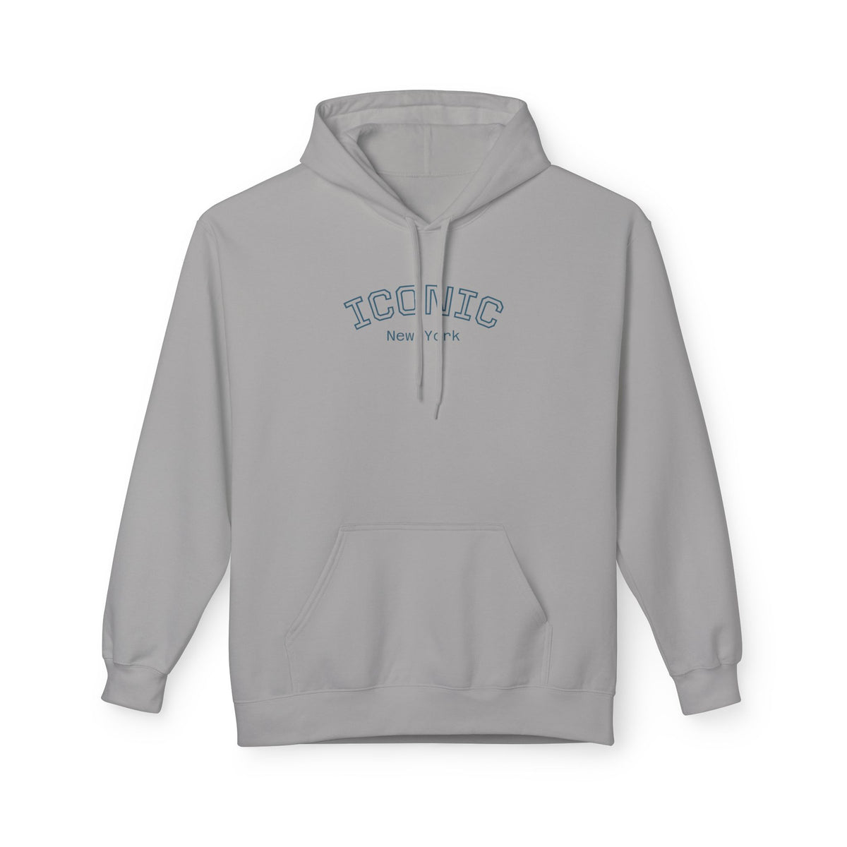 Iconic Hoodie - Minimal Arch Logo Pullover for Everyday Casual