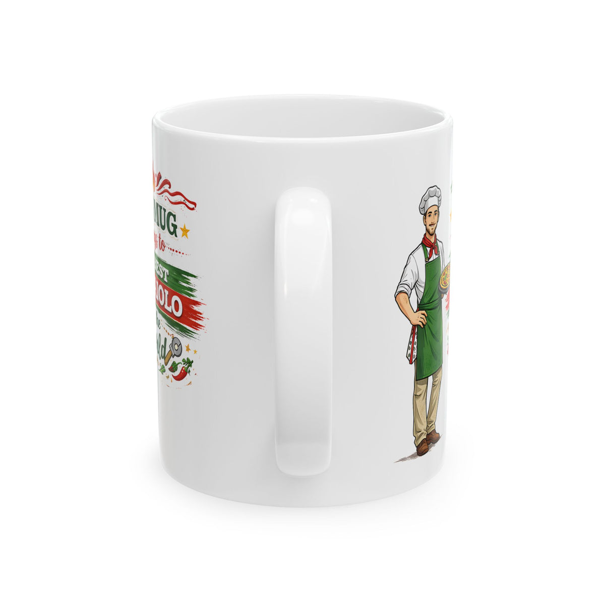 Best Pizzaiolo Mug This Mug Belongs To The Best Pizza Maker in the World, Italian Chef Coffee Mug Gift