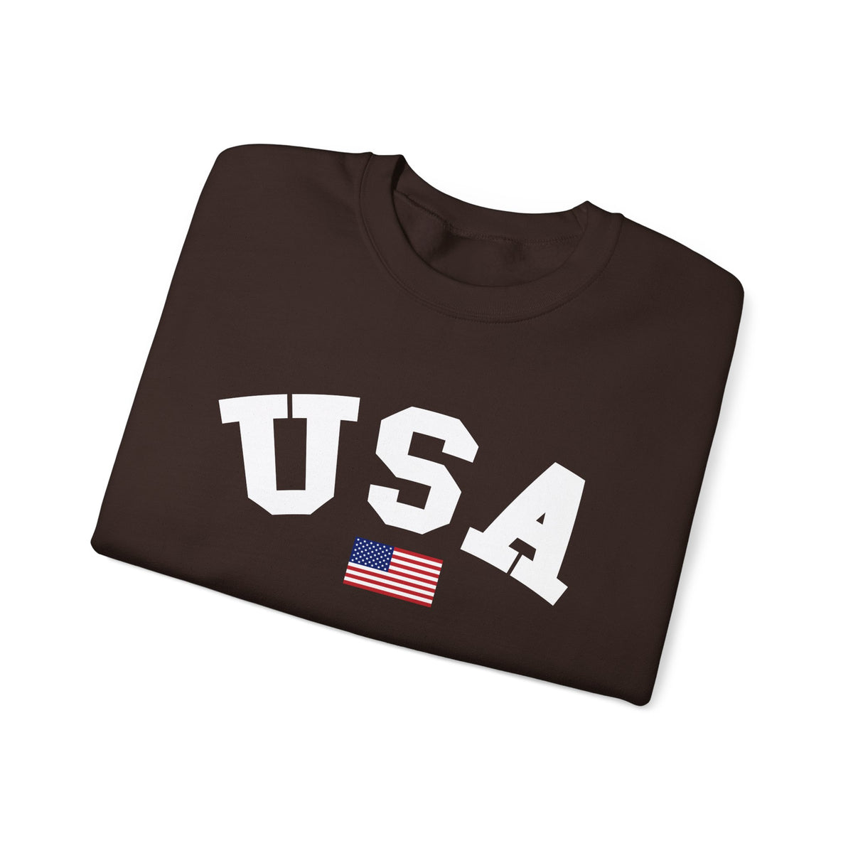 USA Heritage Sweatshirt – Classic American Flag Graphic