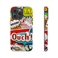 Comic Book Sound Effects Phone Case – Retro Pop Art Tough Case