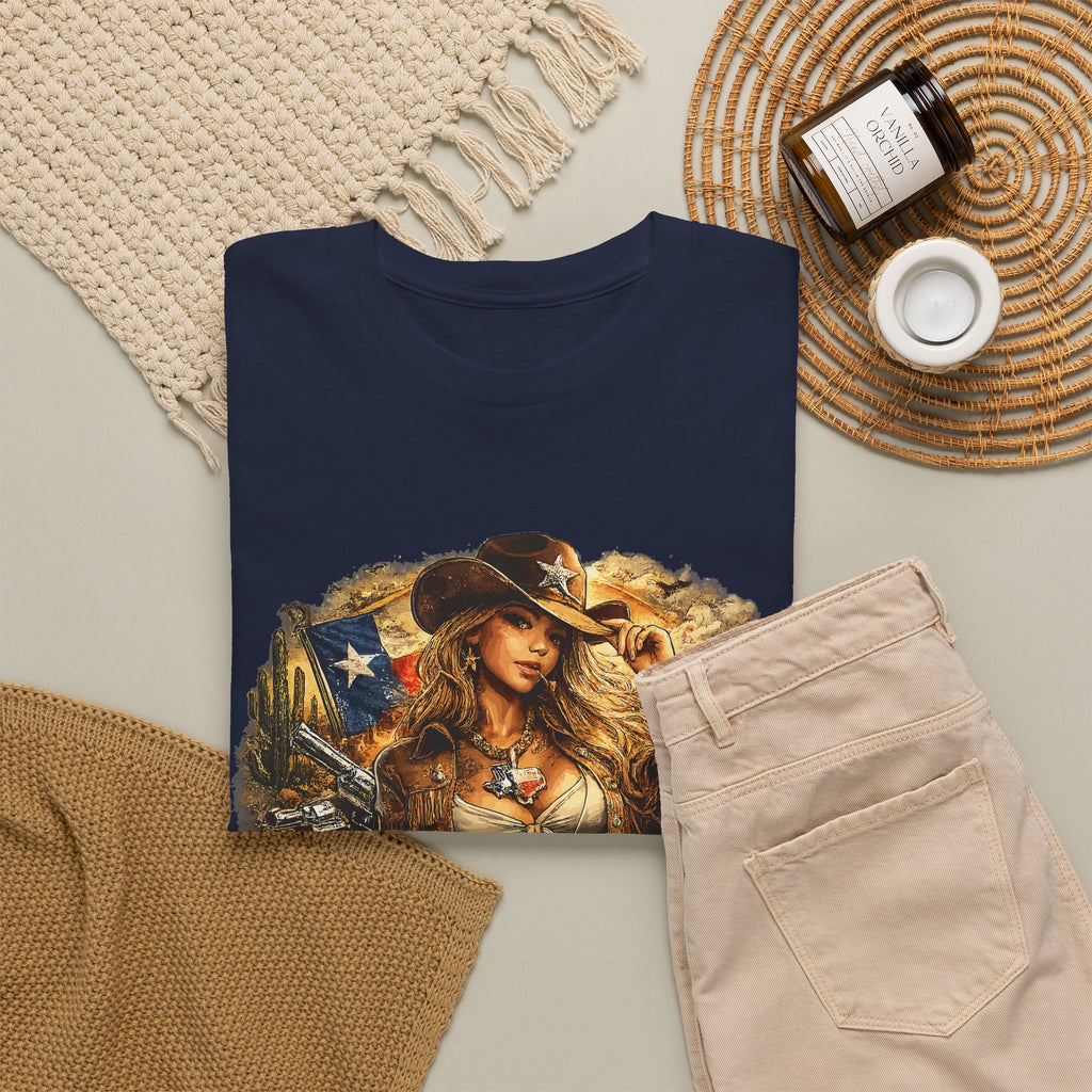 Texas Cowgirl T-Shirt – Vintage Western & Rodeo Graphic Tee
