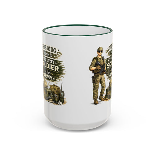 Best Army Soldier Mug This Mug Belongs To The Best Soldier in the Army, Military Coffee Mug, Army Gift