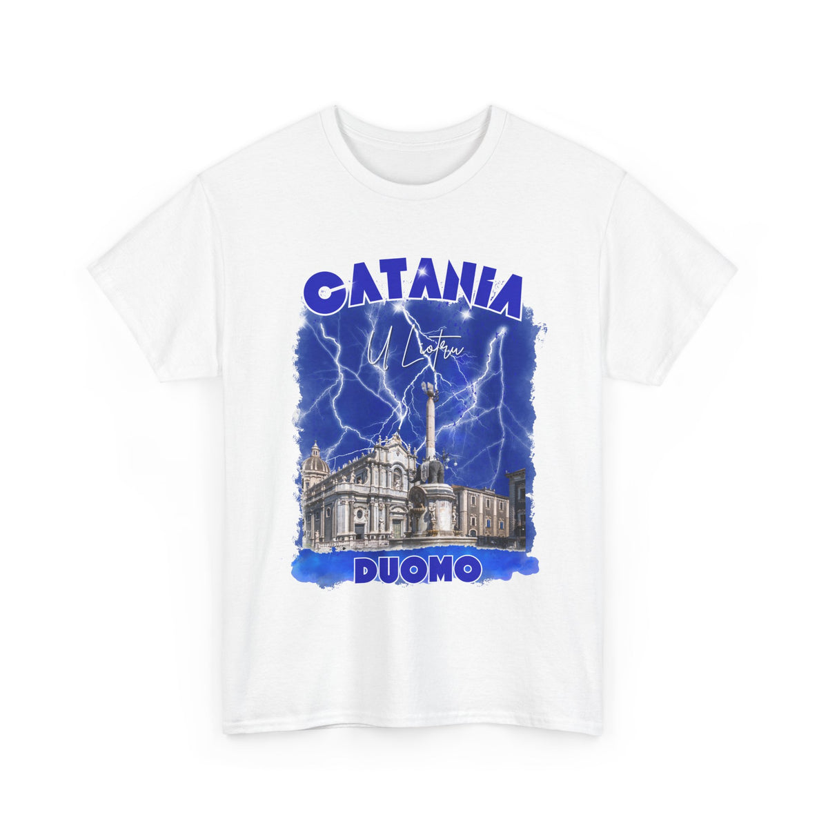 Catania Cathedral T-Shirt – Vintage Sicily Italy Graphic Tee