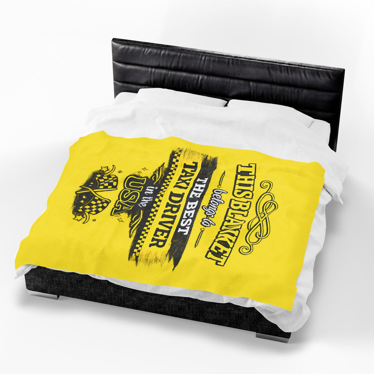 Best Taxi Driver Blanket Gift for Taxi Driver  Funny Cab Driver Gift  USA Taxi Appreciation Throw