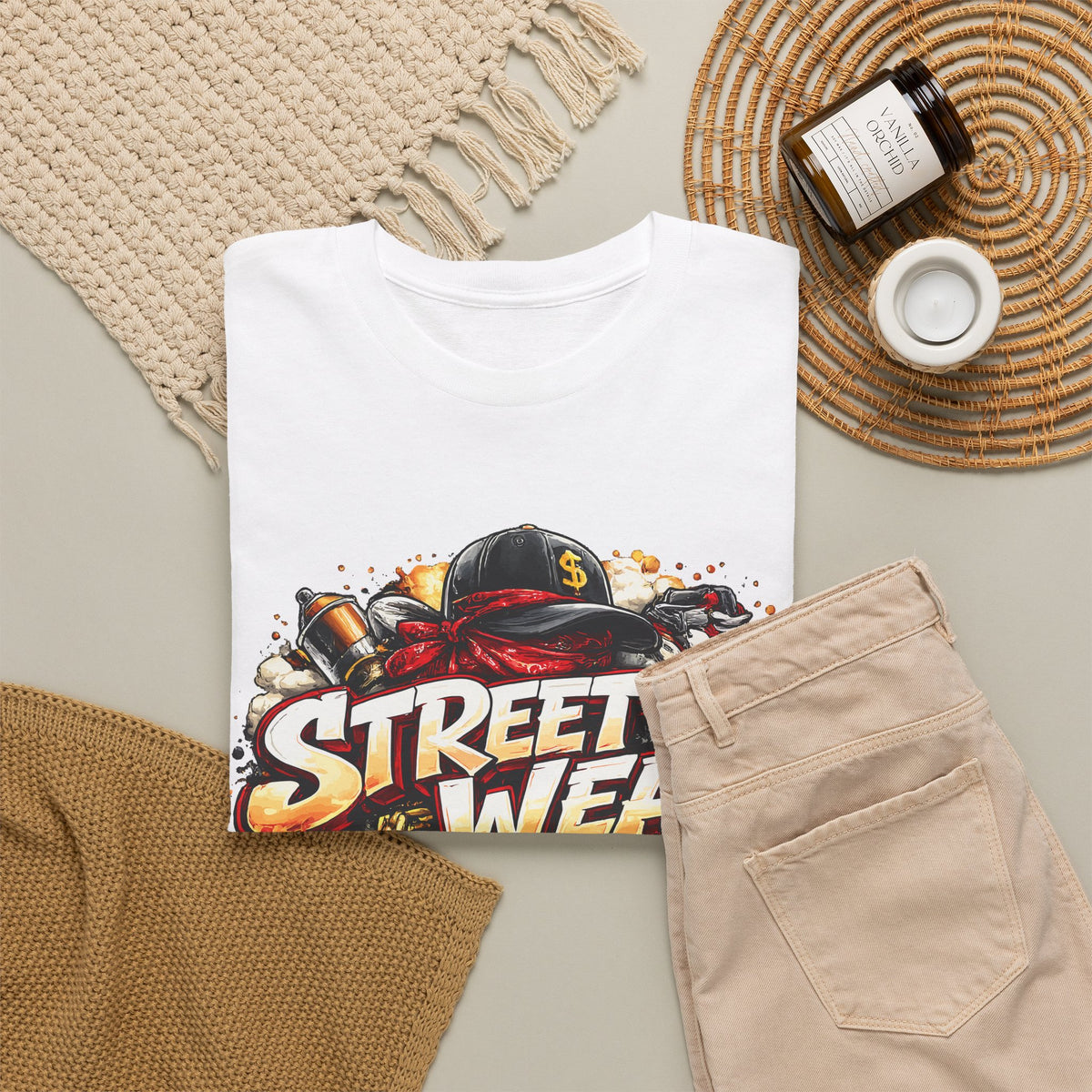 Urban Streetwear T-Shirt – Hip Hop City Graphic Tee