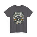 Golf & Beer T-Shirt – Tee Time Funny Golfing Graphic Tee