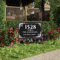 Personalized Family Name Yard Sign – Custom House Number & Address – Y2